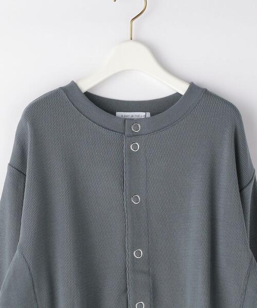 UNITED ARROWS LTD. OUTLET(ユナイテッドアローズアウトレット)の「<A DAY IN THE LIFE>サーマル クルーネックカーディガン 56(カーディガン/ボレロ・レディース・コバルトブルー/ピンク・FREE)」の4枚目の写真