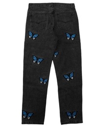 期間限定】STUGAZI butterfly デニム パンツ STUGAZI × CRAWLING DEATH 