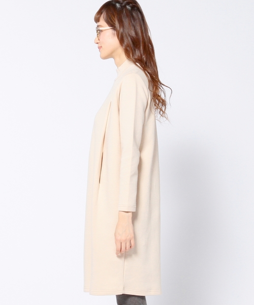 Another Edition（アナザーエディション）の「ポケットハイネックワンピース/AEBC POC HI/N OP◆（ワンピース・レディース・ブラック/グレー/ベージュ・フリー）」の8枚目の写真