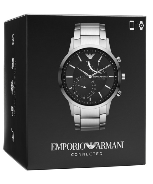 EMPORIO ARMANI（エンポリオアルマーニ）の「ART3037（デジタル腕時計・メンズ・シルバー・FREE）」の6枚目の写真