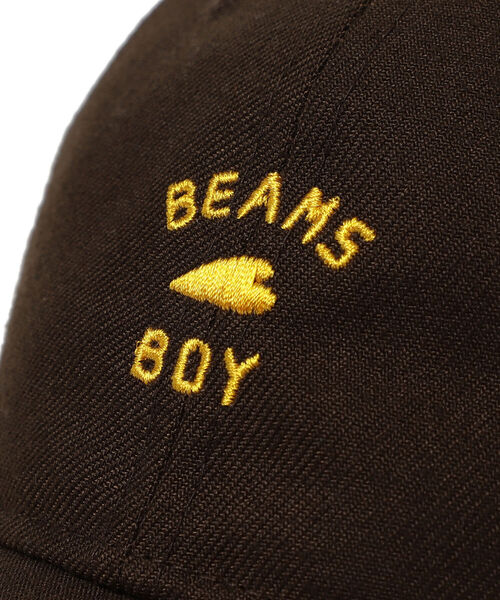BEAMS BOY(ビームスボーイ)の「NEW ERA × BEAMS BOY / 別注 BBロゴ ベースボール キャップ(キャップ・レディース・ネイビー/ブラウン・ONE SIZE)」の3枚目の写真
