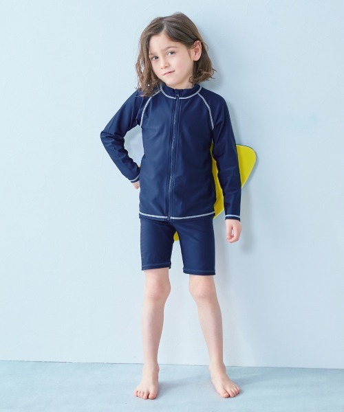 devirock(デビロック)の「UVカット 男児 スクール水着(水着・キッズ・ネイビー/ネイビー系2/ネイビー系1・110cm/120cm/130cm/140cm/150cm/160cm/170cm)」の13枚目の写真