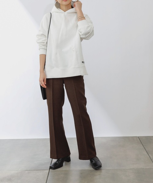 COLONY 2139（コロニートゥーワンスリーナイン）の「裏起毛フード付パーカー（パーカー・レディース・ブラック/オフホワイト/ピンク/グリーン/モカ・MEDIUM/LARGE）」の10枚目の写真