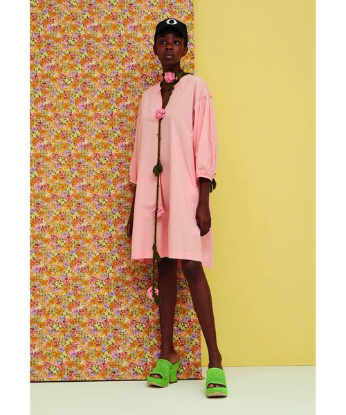 ottod'Ame（オットダム）の「ottod'Ame/オットダム/タイプライター キーネック ワンピース（ワンピース・レディース・ピンク/ブラック・40）」の12枚目の写真