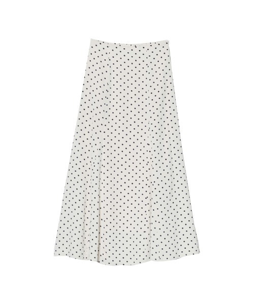 Re:EDIT（リエディ）の「[低身長サイズ有]ドット柄マーメイドスカート（スカート・レディース・ホワイト/ブラック/アイボリー・MEDIUM/SHORT/LARGE）」の15枚目の写真