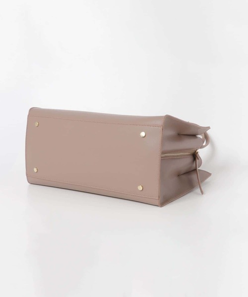 URBAN RESEARCH ROSSO（アーバンリサーチロッソ）の「ベルトデザイントート（トートバッグ・レディース・チャコールグレー/ベージュ/グレー・FREE）」の13枚目の写真