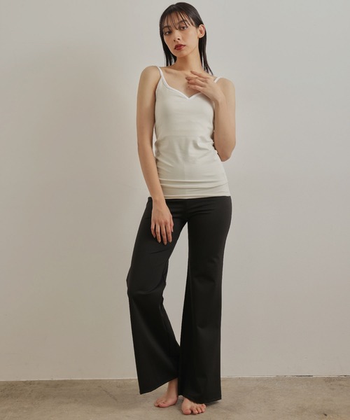 NERGY（ナージー）の「BP ハートデコルテキャミソール（キャミソール・レディース・ブラック/オフホワイト・FREE）」の9枚目の写真