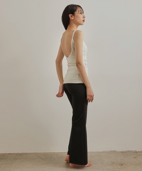 NERGY（ナージー）の「BP ハートデコルテキャミソール（キャミソール・レディース・ブラック/オフホワイト・FREE）」の6枚目の写真