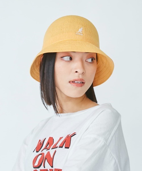 KANGOL（カンゴール）の「KANGOL Tropic Casual（ハット・メンズ・ホワイト/ブラック/レッド/ライトパープル/イエロー・LARGE/X-LARGE/MEDIUM）」の12枚目の写真