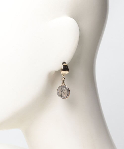 ANAYI（アナイ）の「カラーコインピアス（ピアス（両耳用）・レディース・ピンク/ブルーグリーン・FREE）」の6枚目の写真