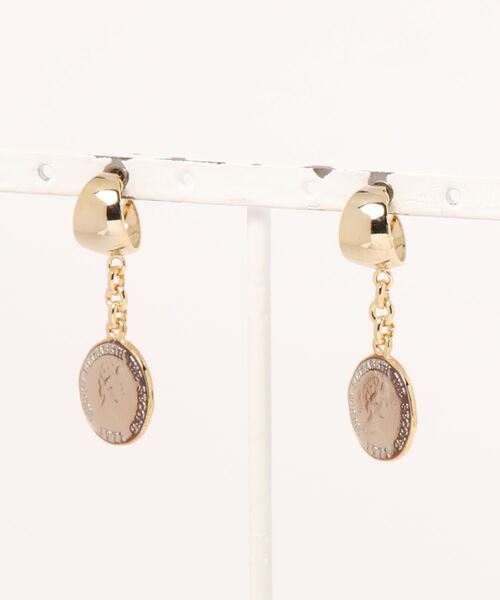 ANAYI（アナイ）の「カラーコインピアス（ピアス（両耳用）・レディース・ピンク/ブルーグリーン・FREE）」の11枚目の写真