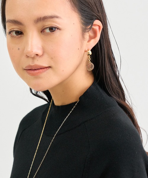 ANAYI（アナイ）の「カラーコインピアス（ピアス（両耳用）・レディース・ピンク/ブルーグリーン・FREE）」の7枚目の写真