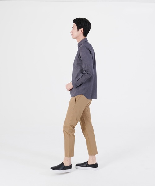Blue Standard (ブルースタンダード)の「【BLUE STANDARD/ブルースタンダード】ラクケア イージーケア加工 オックスボタンダウンシャツ(シャツ/ブラウス・メンズ・ベージュ/ネイビー/ブルー系その他/スミクロ/ワイン/ホワイト/ダークグリーン・MEDIUM/LARGE/X-LARGE/SMALL)」の13枚目の写真
