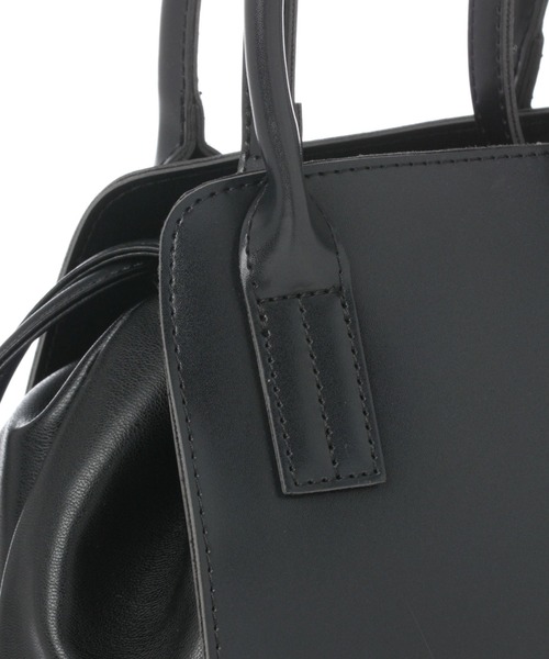 LAKOLE（ラコレ）の「コンビ巾着トートバッグ / 266468（ショルダーバッグ・レディース・ブラウン系その他/ベージュ/ブラック/ホワイト/ブラウン・FREE）」の17枚目の写真