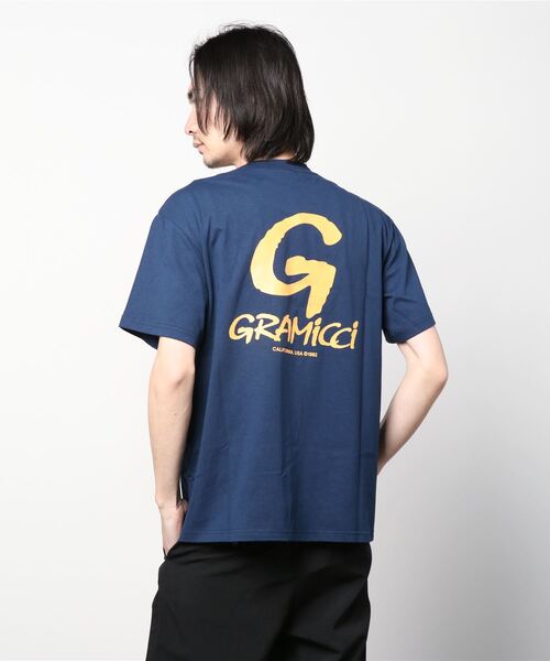 Gramicci（グラミチ）の「【GRAMICCI / グラミチ】G-LOGO TEE Ｇ－ロゴＴシャツ（Tシャツ/カットソー・メンズ・ブラック/ホワイト/レッド系その他/ネイビー/パープル系その他・L/S/XXL/XL/M）」の3枚目の写真