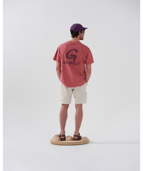 Gramicci（グラミチ）の「【GRAMICCI / グラミチ】G-LOGO TEE Ｇ－ロゴＴシャツ（Tシャツ/カットソー・メンズ・ブラック/ホワイト/レッド系その他/ネイビー/パープル系その他・L/S/XXL/XL/M）」の18枚目の写真