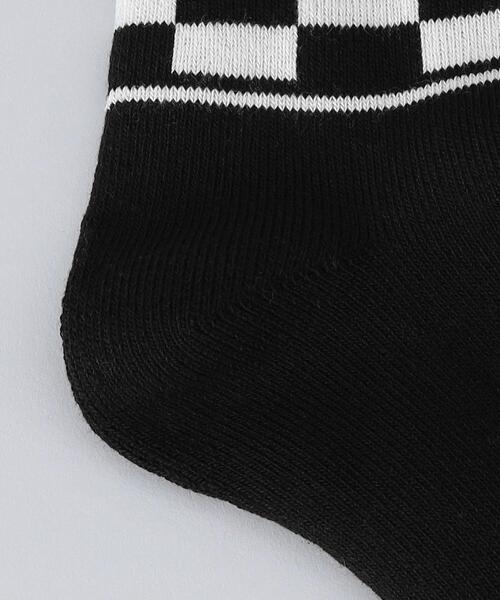 C.E（シーイー）の「＜C.E＞CHECKERS SOCKS/ソックス．（ソックス/靴下・メンズ・ピンク/ライトブルー/ブラック・L）」の6枚目の写真