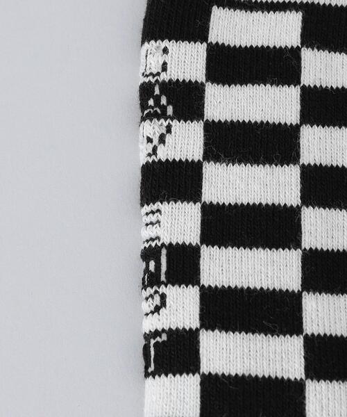 C.E（シーイー）の「＜C.E＞CHECKERS SOCKS/ソックス．（ソックス/靴下・メンズ・ピンク/ライトブルー/ブラック・L）」の7枚目の写真
