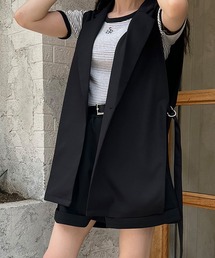 SPINNS | 【ZOZO限定プライス】セットアップ対応商品　テーラードジレ(ベスト)