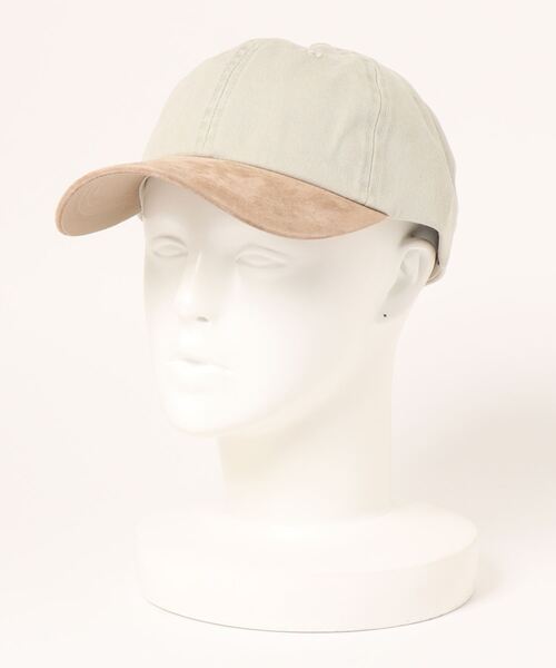 BEAVER（ビーバー）の「MEGA CAP/メガキャップ　Washed Pigment Dyed Twill Cap W/Suede Bill　キャップ（キャップ・メンズ・ブラック/ネイビー/タン・FREE）」の3枚目の写真
