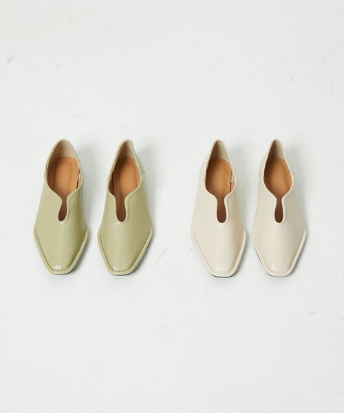 FREAK'S STORE(フリークスストア)の「【WEB限定】2WAYスリットパンプス(パンプス・レディース・ブラック/ベージュ/グリーン/ナチュラル・23.5cm/24.5cm/24.0cm)」の11枚目の写真