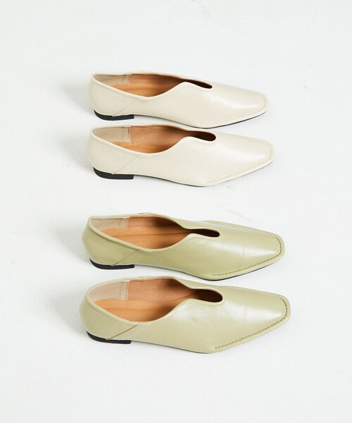 FREAK'S STORE(フリークスストア)の「【WEB限定】2WAYスリットパンプス(パンプス・レディース・ブラック/ベージュ/グリーン/ナチュラル・23.5cm/24.5cm/24.0cm)」の12枚目の写真