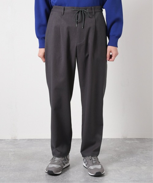 JOURNAL STANDARD（ジャーナルスタンダード）の「S/Y TWILL 1タック イージーパンツ（スラックス・メンズ・ブラック/チャコールグレー/グリーン/ネイビー/ベージュ・LARGE/SMALL/MEDIUM）」の19枚目の写真