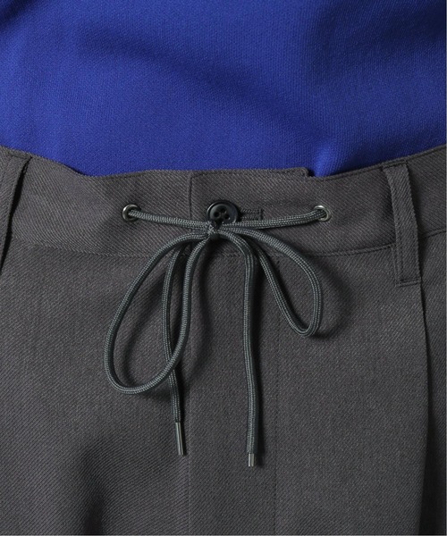 JOURNAL STANDARD（ジャーナルスタンダード）の「S/Y TWILL 1タック イージーパンツ（スラックス・メンズ・ブラック/チャコールグレー/グリーン/ネイビー/ベージュ・LARGE/SMALL/MEDIUM）」の7枚目の写真