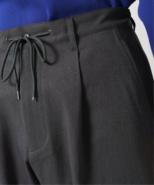 JOURNAL STANDARD（ジャーナルスタンダード）の「S/Y TWILL 1タック イージーパンツ（スラックス・メンズ・ブラック/チャコールグレー/グリーン/ネイビー/ベージュ・LARGE/SMALL/MEDIUM）」の20枚目の写真