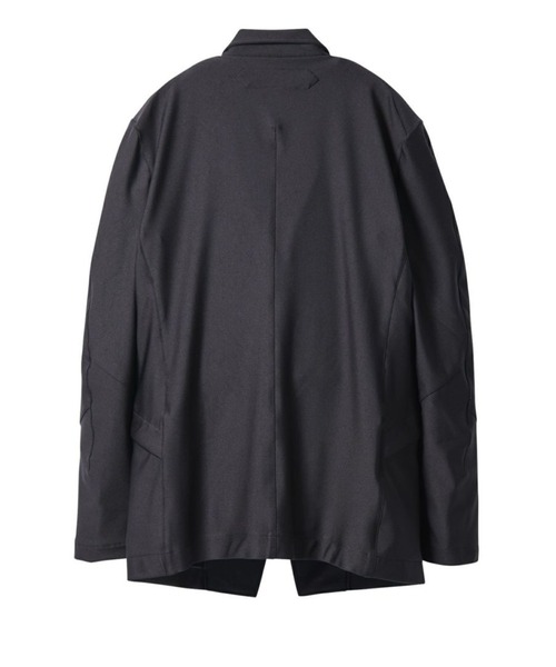 B'2nd（ビーセカンド）の「TAIGALIONA タイガリオナ KNIT 3LAYER LAPEL JACKET（テーラードジャケット・メンズ・ブラック・MEDIUM/LARGE）」の7枚目の写真