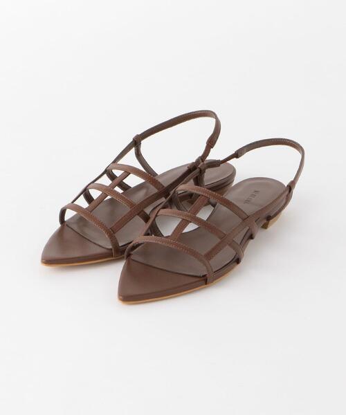 nereana（ネレアーナ）の「＜nereana＞レザー ポインテッドトゥ