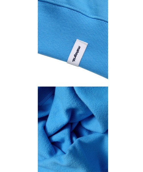 MAHAGRID(マハグリッド)の「『mahagrid/マハグリッド』LAUREL SWEATSHIRT/ローレル フロントデザイン スウェットシャツ ロングスリーブ 長袖(スウェット・メンズ・ライトグレー/ブルー・M/L)」の11枚目の写真