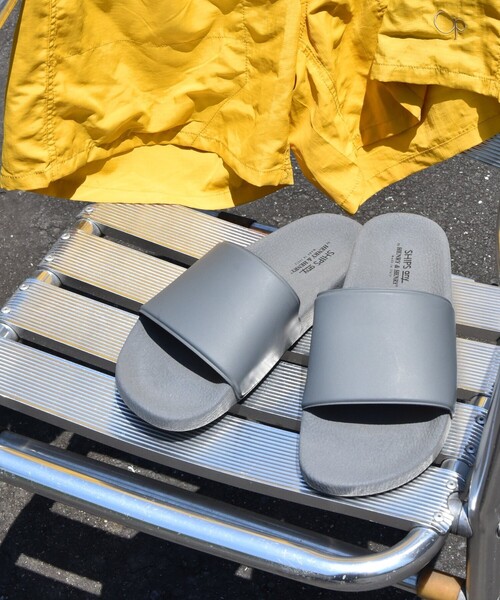 HENRY&HENRY（ヘンリーアンドヘンリー）の「【SHIPS any別注】HENRY＆HENRY: STYLE180 スライド サンダル 24SS◇（サンダル・メンズ・ブラック/グレー/ブラウン/ライトブルー/ネイビー/チャコールグレー・40/MEDIUM/LARGE）」の4枚目の写真