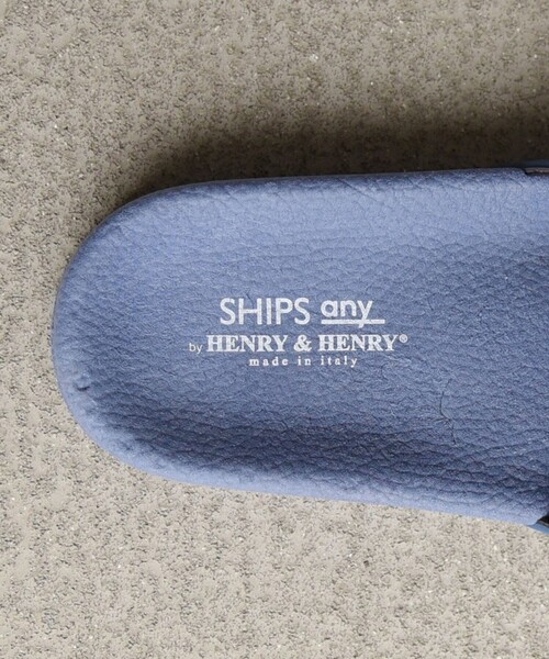 HENRY&HENRY（ヘンリーアンドヘンリー）の「【SHIPS any別注】HENRY＆HENRY: STYLE180 スライド サンダル 24SS◇（サンダル・メンズ・ブラック/グレー/ブラウン/ライトブルー/ネイビー/チャコールグレー・40/MEDIUM/LARGE）」の20枚目の写真