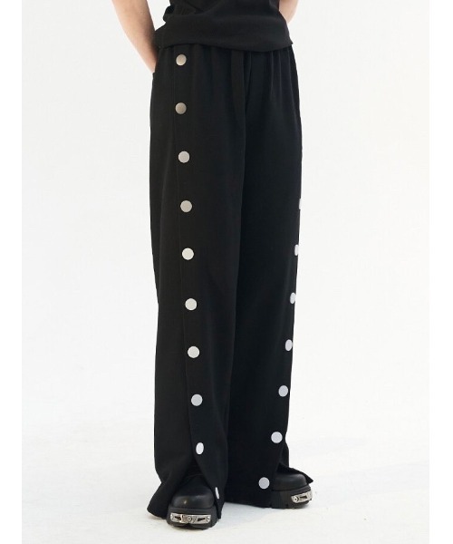 MODITEC（モディテック）の「【MODITEC/モディテック】Side Button Black Pants/サイドボタンパンツ スナップボタンパンツ（その他パンツ・メンズ・ブラック・M/L）」の3枚目の写真