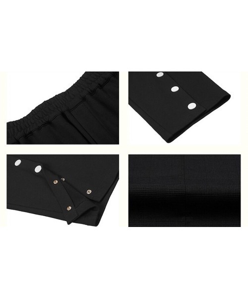 MODITEC（モディテック）の「【MODITEC/モディテック】Side Button Black Pants/サイドボタンパンツ スナップボタンパンツ（その他パンツ・メンズ・ブラック・M/L）」の9枚目の写真