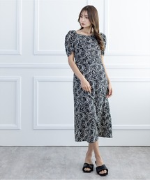 Clear クリアのワンピース ドレス 花柄 ボタニカル柄 通販 Zozotown