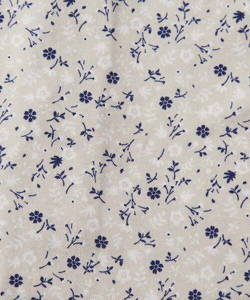 MEN'S MELROSE(メンズメルローズ)の「ジャージプリントレギュラーカラー半袖シャツ(シャツ/ブラウス・メンズ・ベージュ/ホワイト/ブルー・4/2/3)」の6枚目の写真