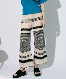 MAISON SPECIAL | ハンドクロシェニットパンツ【MAISON SPECIAL/メゾンスペシャル】■セットアップ対応■(その他パンツ)