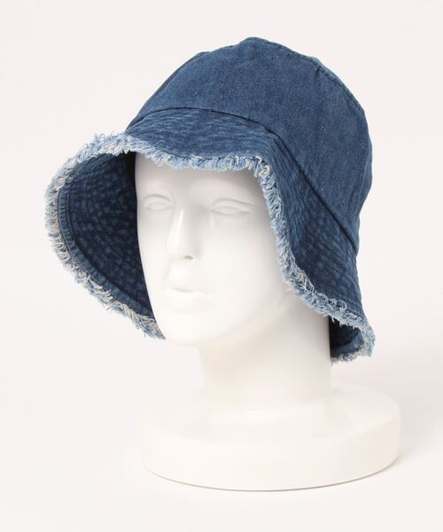 one way(ワンウェイ)の「デニムバケハ(ハット・レディース・ライトブルー/ダークブルー・FREE)」の2枚目の写真