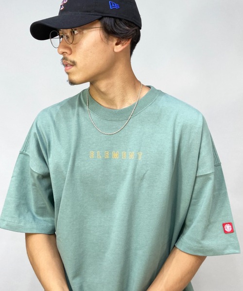 ELEMENT(エレメント)の「ELEMENT/エレメント ビッグシルエット バックプリントTシャツ BC021-253(Tシャツ/カットソー・メンズ・ホワイト/ブラック/グリーン・L/XL/M)」の21枚目の写真