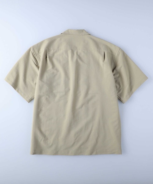 CAMP7(キャンプセブン)の「【CAMP7】シアサッカーシャツ(シャツ/ブラウス・メンズ・ネイビー/ベージュ・L/S/M/XL)」の16枚目の写真