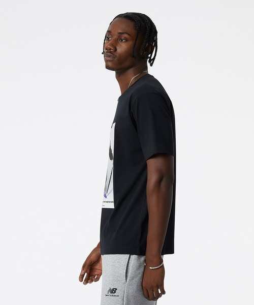 NEW BALANCE（ニューバランス）の「NB Essentials グランマTシャツ（Tシャツ/カットソー・メンズ・ホワイト/ブラック・SMALL/MEDIUM/LARGE/X-LARGE/XX-LARGE）」の11枚目の写真