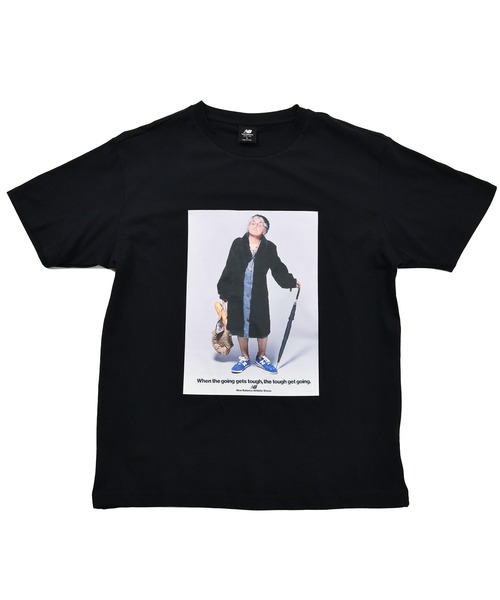 NEW BALANCE（ニューバランス）の「NB Essentials グランマTシャツ（Tシャツ/カットソー・メンズ・ホワイト/ブラック・SMALL/MEDIUM/LARGE/X-LARGE/XX-LARGE）」の7枚目の写真