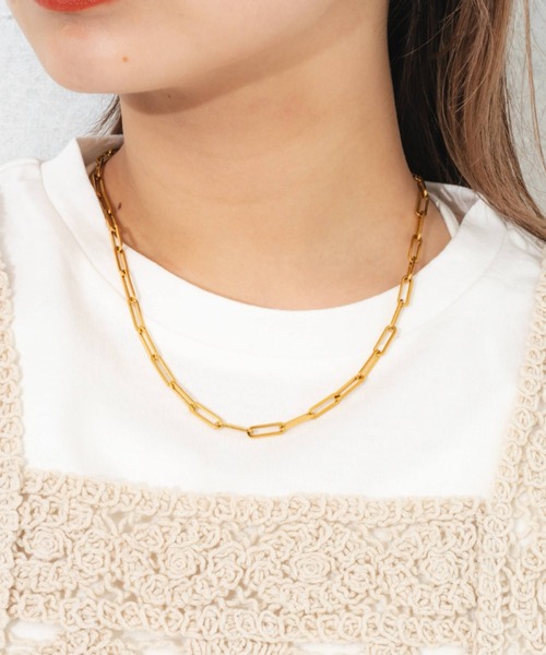 nemne store(ネンネストア)の「【accessory】チェーンネックレス(大)(ネックレス・レディース・シルバー/ゴールド・フリー)」の11枚目の写真