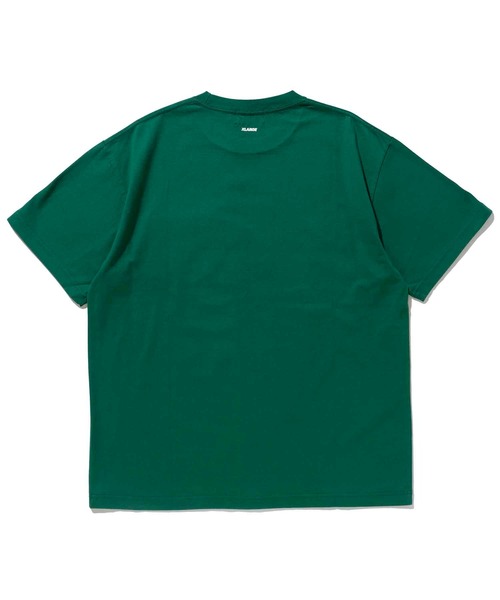 XLARGE（エクストララージ）の「MINI SLANTED OG LOGO S/S POCKET TEE（Tシャツ/カットソー・メンズ・グリーン/ブラック/ホワイト/パープル・XL/L/S/M）」の8枚目の写真