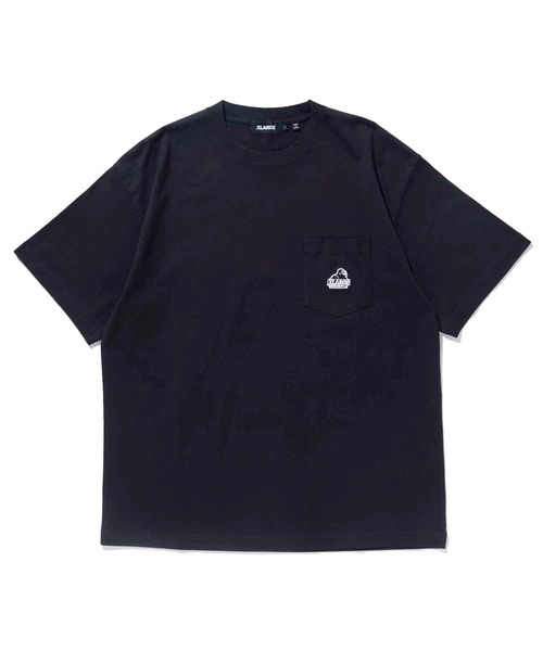 XLARGE（エクストララージ）の「MINI SLANTED OG LOGO S/S POCKET TEE（Tシャツ/カットソー・メンズ・グリーン/ブラック/ホワイト/パープル・XL/L/S/M）」の17枚目の写真