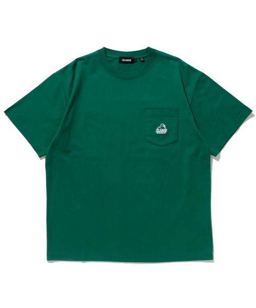 XLARGE（エクストララージ）の「MINI SLANTED OG LOGO S/S POCKET TEE（Tシャツ/カットソー・メンズ・グリーン/ブラック/ホワイト/パープル・XL/L/S/M）」の19枚目の写真