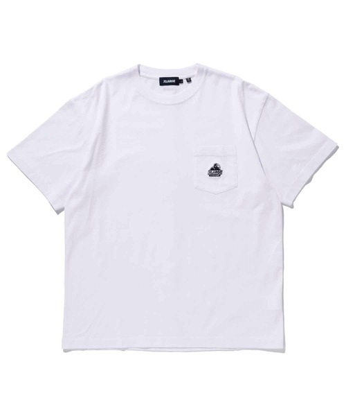 XLARGE（エクストララージ）の「MINI SLANTED OG LOGO S/S POCKET TEE（Tシャツ/カットソー・メンズ・グリーン/ブラック/ホワイト/パープル・XL/L/S/M）」の20枚目の写真