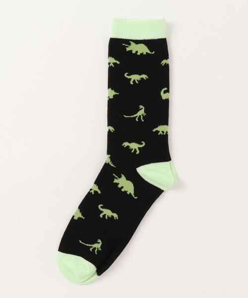 emesuelee（エメスーリー）の「バリエーションユニークソックス 動物 ストリート 可愛い（ソックス/靴下・レディース・スカイブルー/ネイビー/ブルー系4/ブラック系2/ブラック系1/ブルー系3/ブラック系3/ブルー系2/ブルー/ブラック/グリーン/ブラウン/グリーン系/ブラック系4/ブルー系5・フリー）」の4枚目の写真